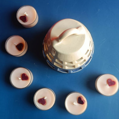 Serenade Glow Lantern Set – Candles & Fragrances on Brown Living™. SKU: CTH1. Img 2.