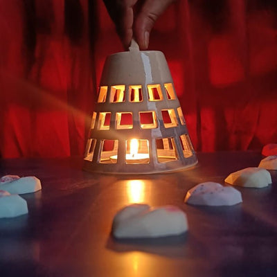 Serenade Glow Lantern Set – Candles & Fragrances on Brown Living™. SKU: CTH1. Img 3.