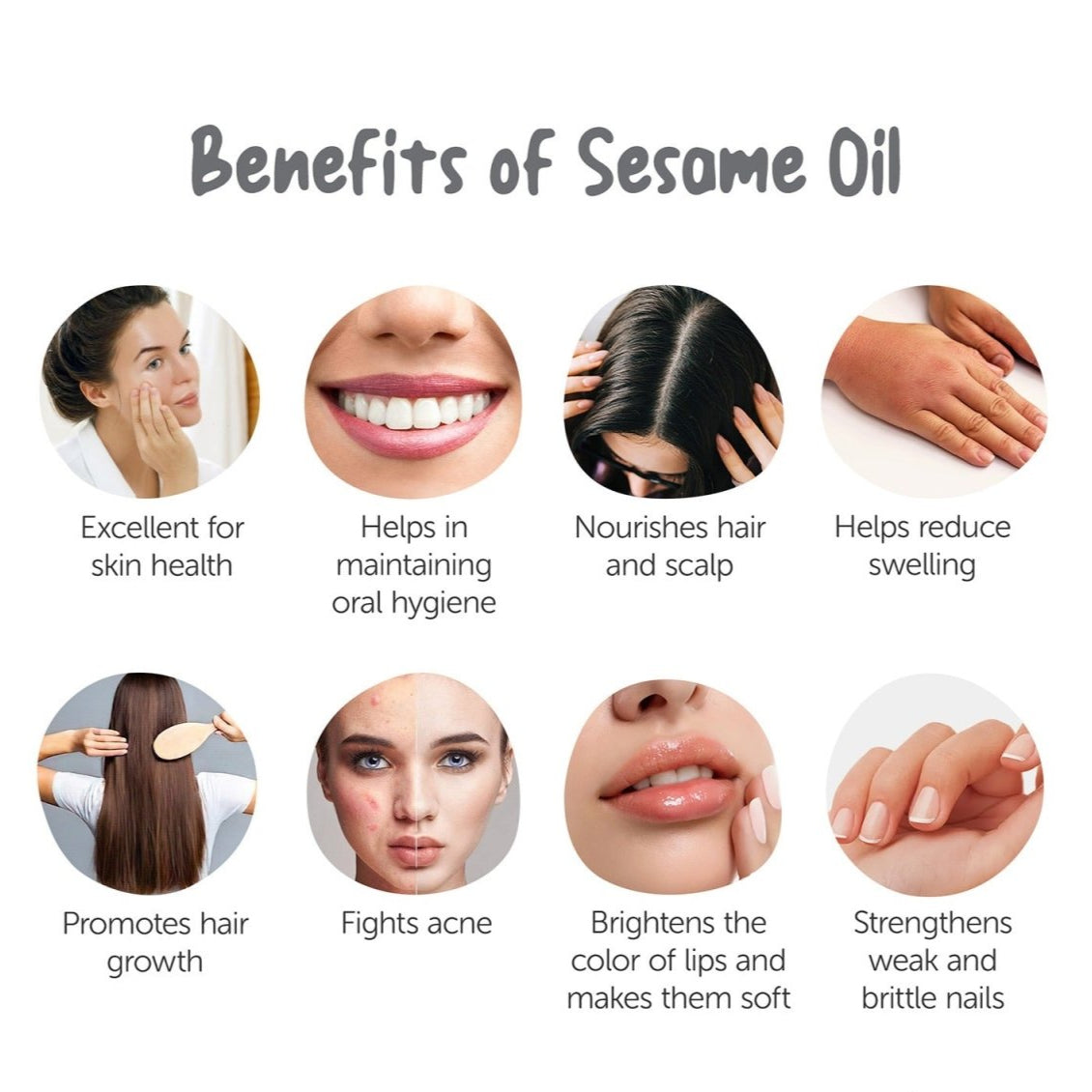 Sesame Oil 1000ml - Cold - Pressed, Organic | Verified Sustainable by Brown Living™
