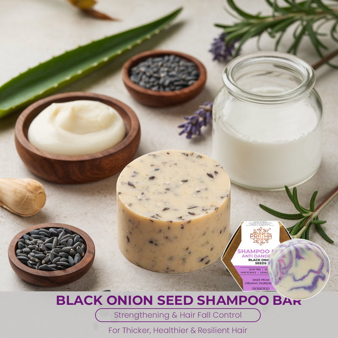 Shampoo Bar | Black Onion Seed | Anti Dandruff | Verified Sustainable by Brown Living™