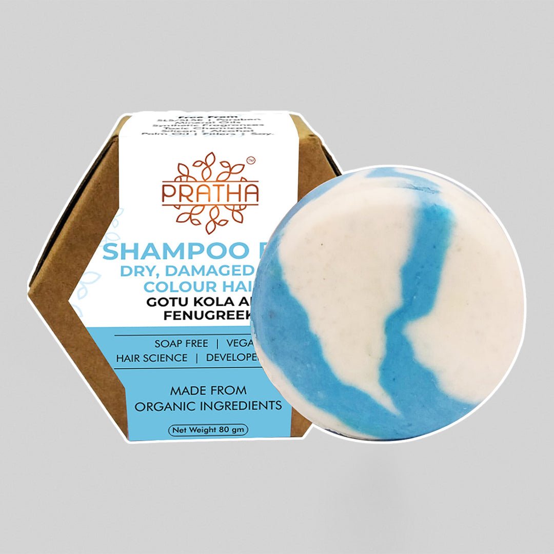 Shampoo Bar | Gotu Kola, Fenugreek | For Dry, Colored & Damaged Hair | Verified Sustainable by Brown Living™