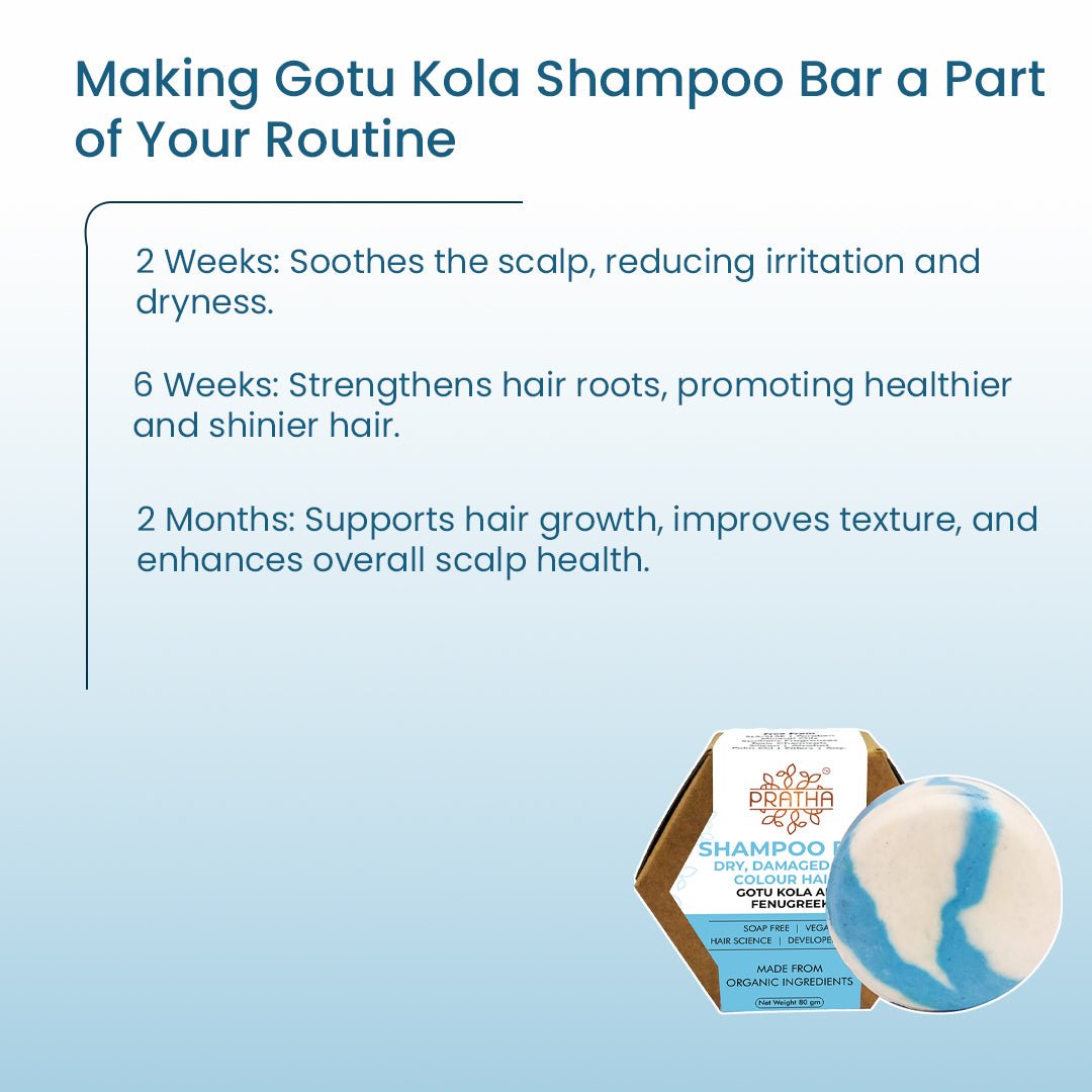 Shampoo Bar | Gotu Kola, Fenugreek | For Dry, Colored & Damaged Hair | Verified Sustainable by Brown Living™