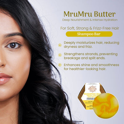 Shampoo bar | MuruMuru Butter & Avocado Butter - Dream Length and Volume – Hair Shampoo Bar on Brown Living™. SKU: phpnl_ShampooBar_02. Img 2.