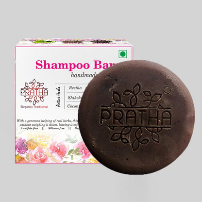 Shampoo Bar | Shikakai, Reetha, Amala, Bhrujngaraj, Coconut Milk, Hibiscus | Verified Sustainable by Brown Living™