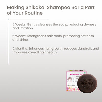 Shampoo Bar | Shikakai, Reetha, Amala, Bhrujngaraj, Coconut Milk, Hibiscus | Verified Sustainable by Brown Living™