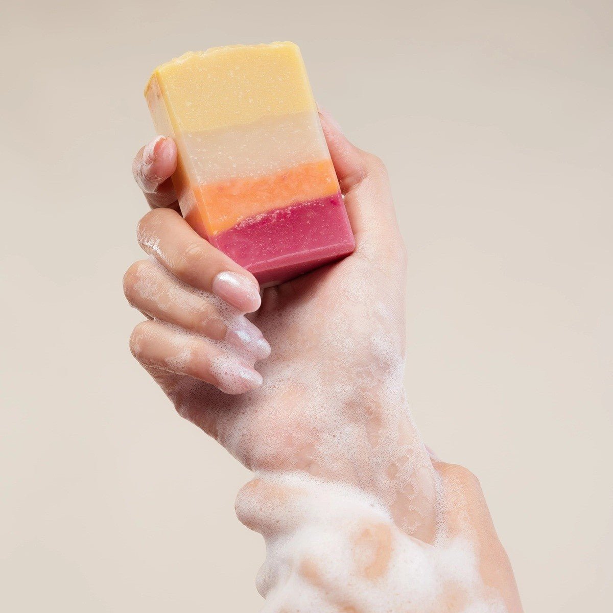 She Smiles Like Sunshine Natural Floral Soap – 100g | Verified Sustainable by Brown Living™