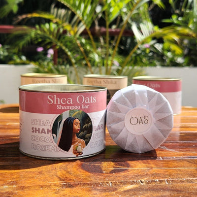 Shea Oats Shampoo bar | Sensative scalp, Anti - Dandruff – Hair Shampoo Bar on Brown Living™. SKU: SO - SB. Img 1.