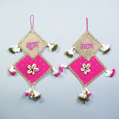 Sustainable Shubh Labh Hangings – Wall Decor on Brown Living™. SKU: MJ00059DR. Img 9.