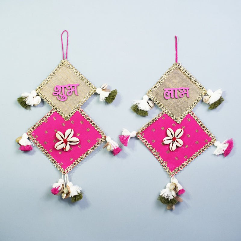 Sustainable Shubh Labh Hangings – Wall Decor on Brown Living™. SKU: MJ00059DR. Img 9.