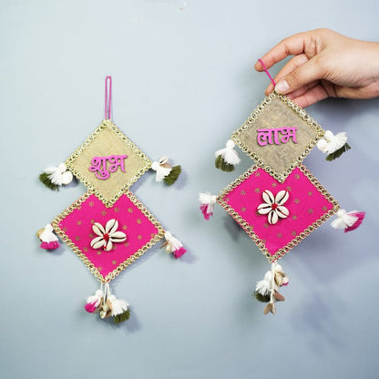 Sustainable Shubh Labh Hangings – Wall Decor on Brown Living™. SKU: MJ00059DR. Img 8.