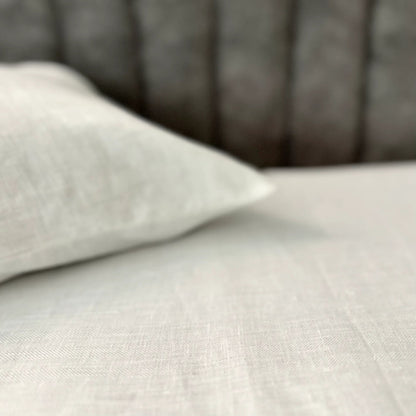 Shwet - Pure White Hemp Bedsheet Set | Verified Sustainable by Brown Living™