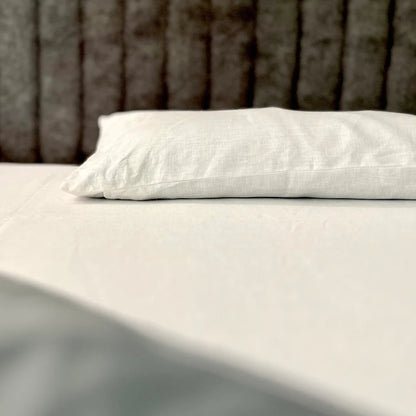 Shwet - Pure White Hemp Bedsheet Set | Verified Sustainable by Brown Living™