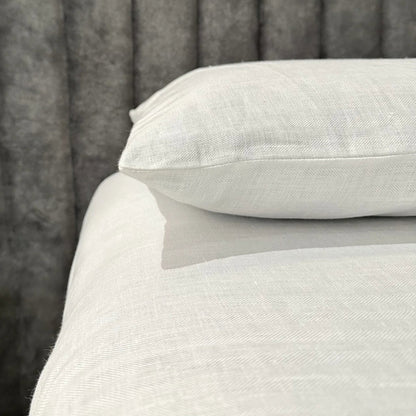 Shwet - Pure White Hemp Bedsheet Set | Verified Sustainable by Brown Living™