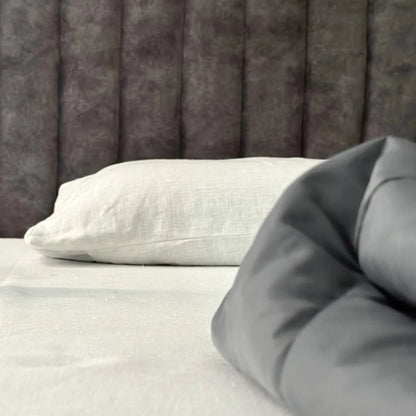 Shwet - Pure White Hemp Bedsheet Set | Verified Sustainable by Brown Living™