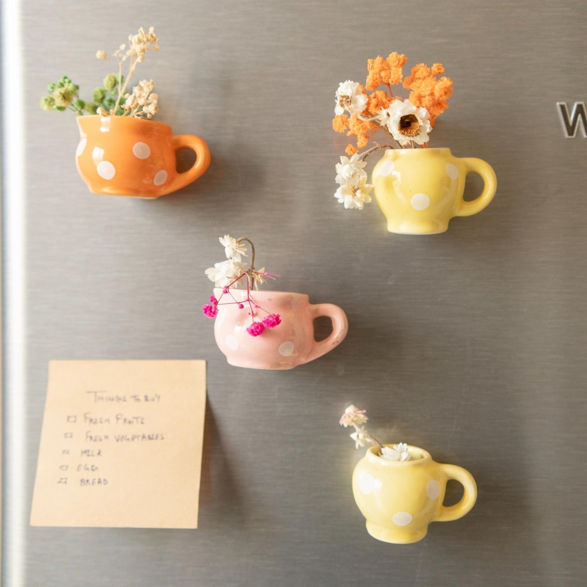 Sip & Stick - Fun Decorative Fridge Magnet (Set of 2) | Verified Sustainable by Brown Living™