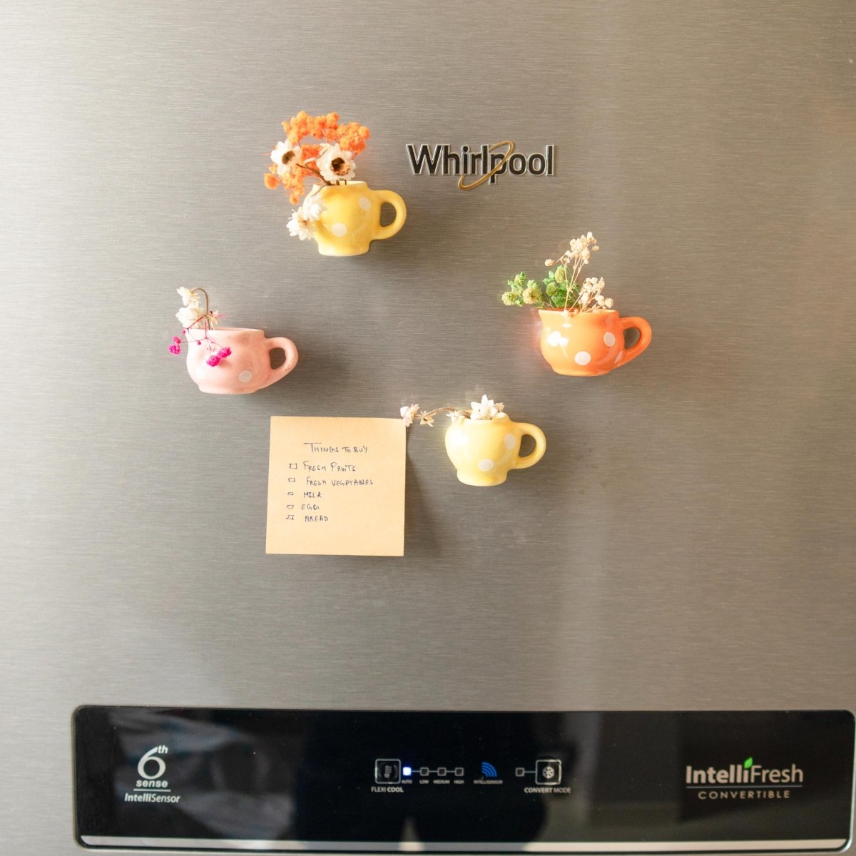 Sip & Stick - Fun Decorative Fridge Magnet (Set of 2) | Verified Sustainable by Brown Living™