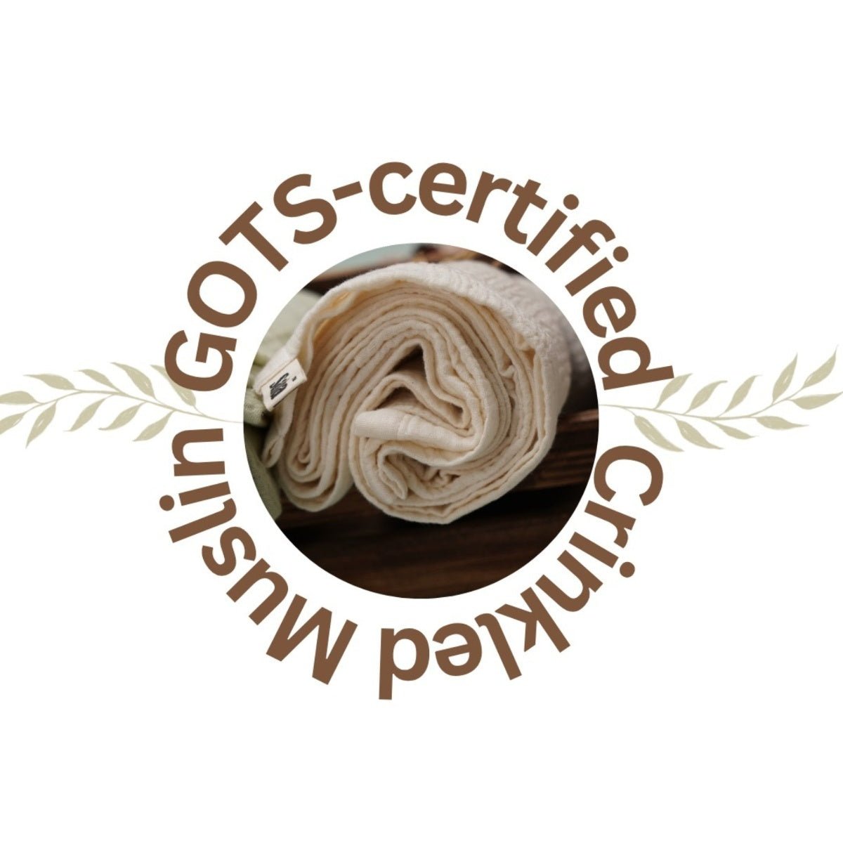Sleepy Sprout Nest: Unisex Baby Swaddle (Set of 2) | Verified Sustainable by Brown Living™