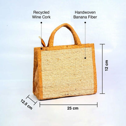 Small Tote – Compact & Eco - Conscious Tote Bag for Daily Needs | Verified Sustainable by Brown Living™