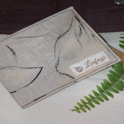 Soft Grey Fabric Wallet | Lightweight & Eco - Friendly | Verified Sustainable by Brown Living™