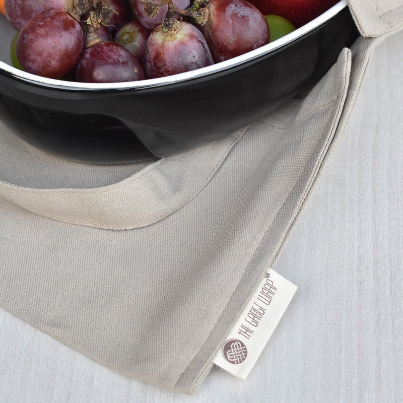 Solid Pot Luck Bag - Beige | Verified Sustainable by Brown Living™