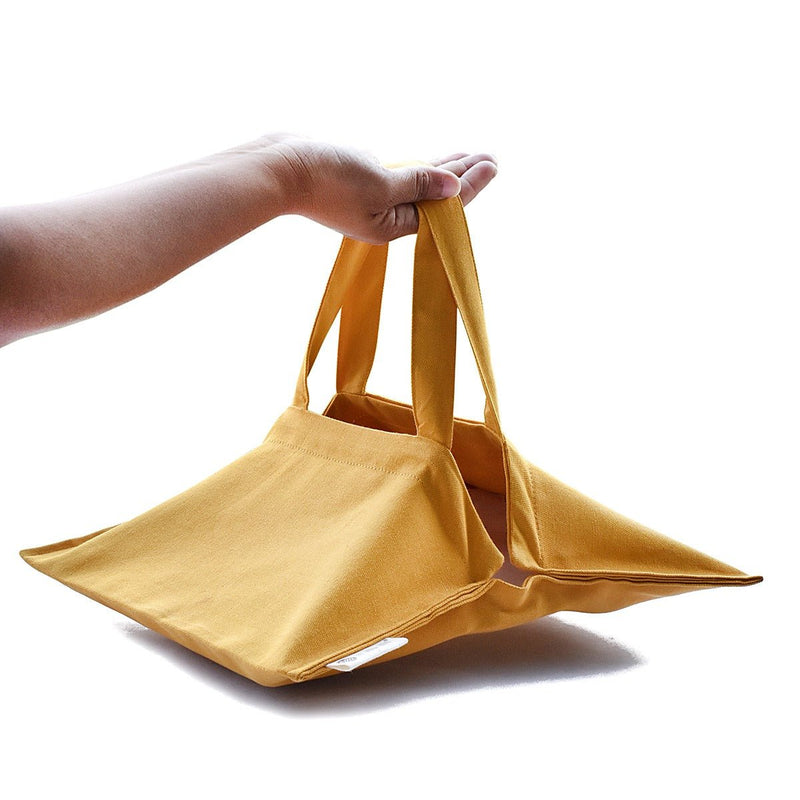 Solid Pot Luck Bag - Dark Ochre | Verified Sustainable by Brown Living™