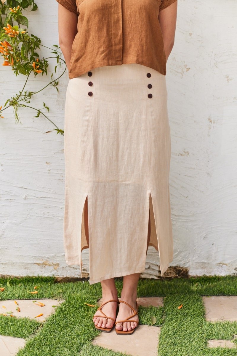 Southbank Serenity Midi Skirt | Verified Sustainable by Brown Living™