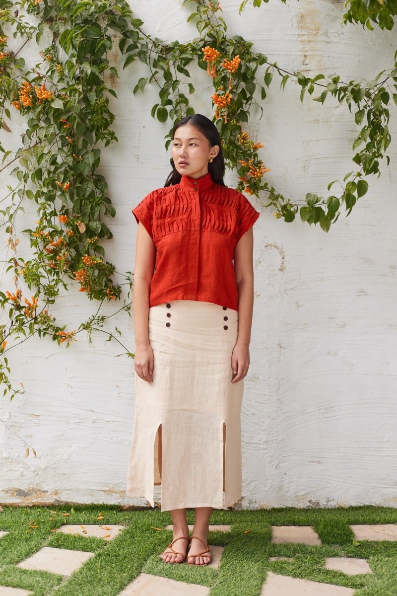 Southbank Serenity Midi Skirt | Verified Sustainable by Brown Living™