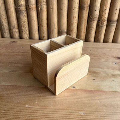 Spacious Wooden Cutlery Holder – Small Size Kitchen Organizer – Kitchen Organizers on Brown Living™. SKU: BL - JB - 07. Img 3.