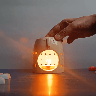 Spirit Ember Wax Diffuser Gift Set – Fragrance Diffusers on Brown Living™. SKU: CWD2. Img 2.