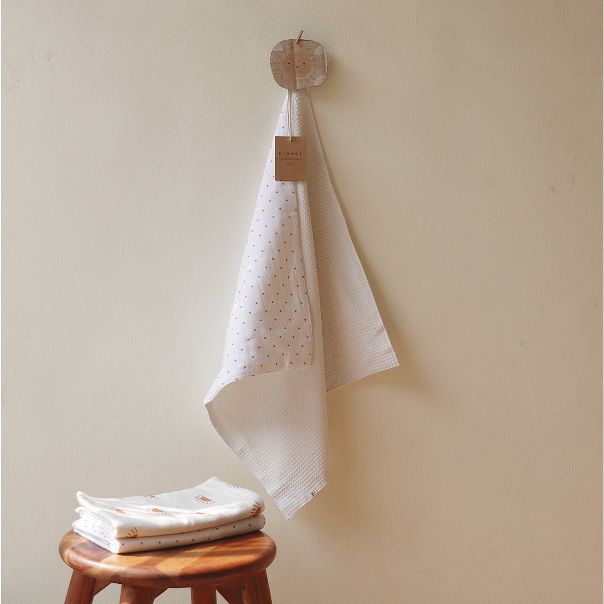 Spottie Dottie Gentle Touch Organic Washcloth – Soft Baby Wipes | Verified Sustainable by Brown Living™