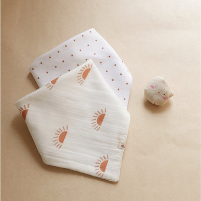 Spottie Dottie Organic Cotton Drool Bib – Soft & Absorbent | Verified Sustainable by Brown Living™