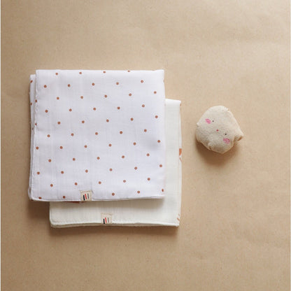 Spottie Dottie Organic Cotton Drool Bib – Soft & Absorbent | Verified Sustainable by Brown Living™