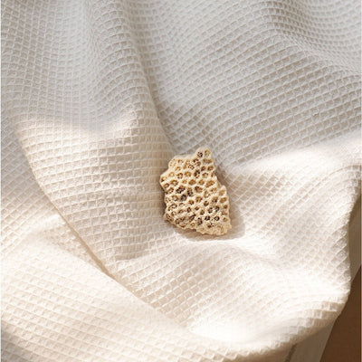 Spottie Dottie Peek - a - boo Hooded Towel – Organic Cotton Bath Wrap – Bath Accessories on Brown Living™. SKU: MM - 02 - 0005. Img 2.