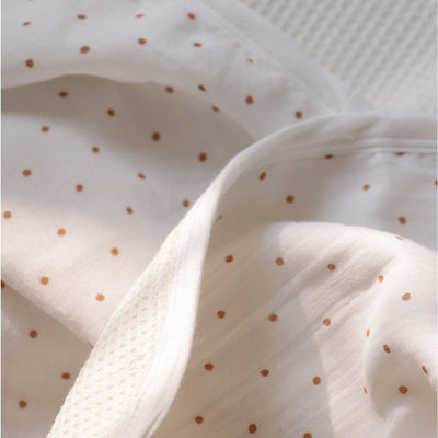 Spottie Dottie Peek - a - boo Hooded Towel – Organic Cotton Bath Wrap – Bath Accessories on Brown Living™. SKU: MM - 02 - 0005. Img 4.