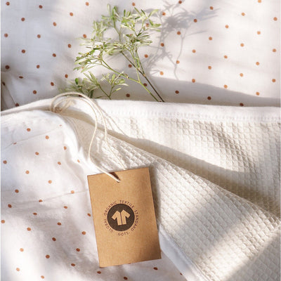 Spottie Dottie Poncho Style Baby Bath Towel – Organic Cotton – Bath Accessories on Brown Living™. SKU: MM - 02 - 0006. Img 5.