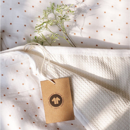 Spottie Dottie Poncho Style Baby Bath Towel – Organic Cotton – Bath Accessories on Brown Living™. SKU: MM - 02 - 0006. Img 5.