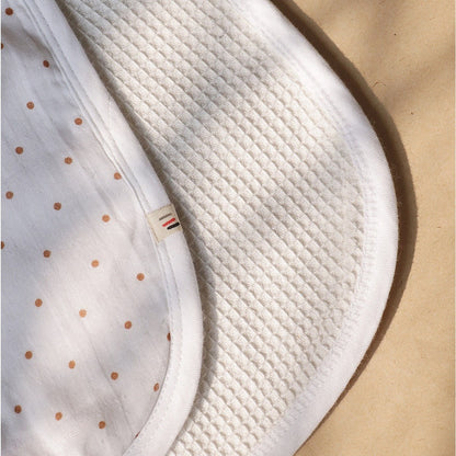 Spottie Dottie Poncho Style Baby Bath Towel – Organic Cotton – Bath Accessories on Brown Living™. SKU: MM - 02 - 0006. Img 3.