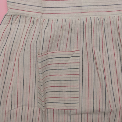 Striped Sleeveless Girls Frock with Adjustable Strap – Kids Frocks & Dresses on Brown Living™. SKU: SCGSFD1. Img 7.