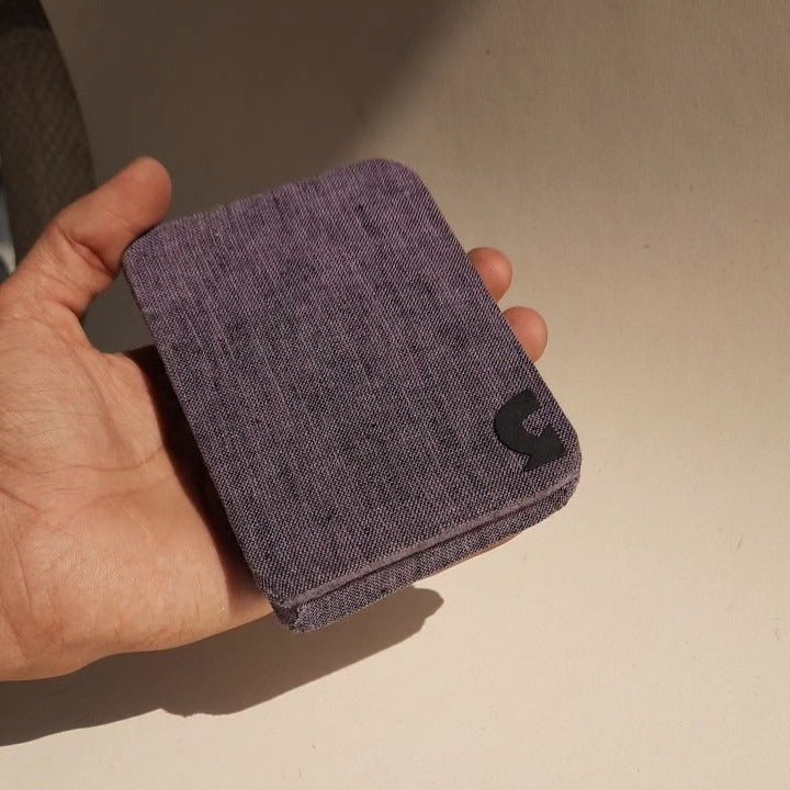 Stylish Premium Curved Edge Unisex Wallet | Verified Sustainable by Brown Living™