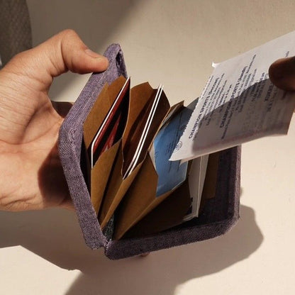 Stylish Premium Curved Edge Unisex Wallet | Verified Sustainable by Brown Living™