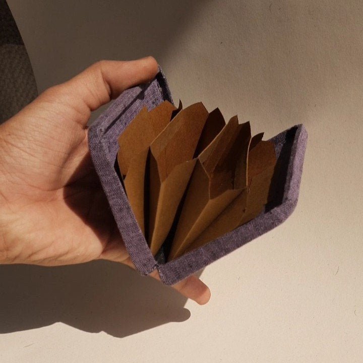 Stylish Premium Curved Edge Unisex Wallet | Verified Sustainable by Brown Living™