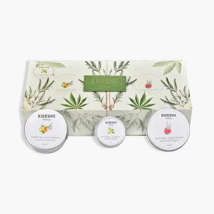 Summer Bliss Gifting Trio for Radiant Skin – Gift by Kheoni available on Brown Living™. . SKU: FFACAC003P. Img 5.
