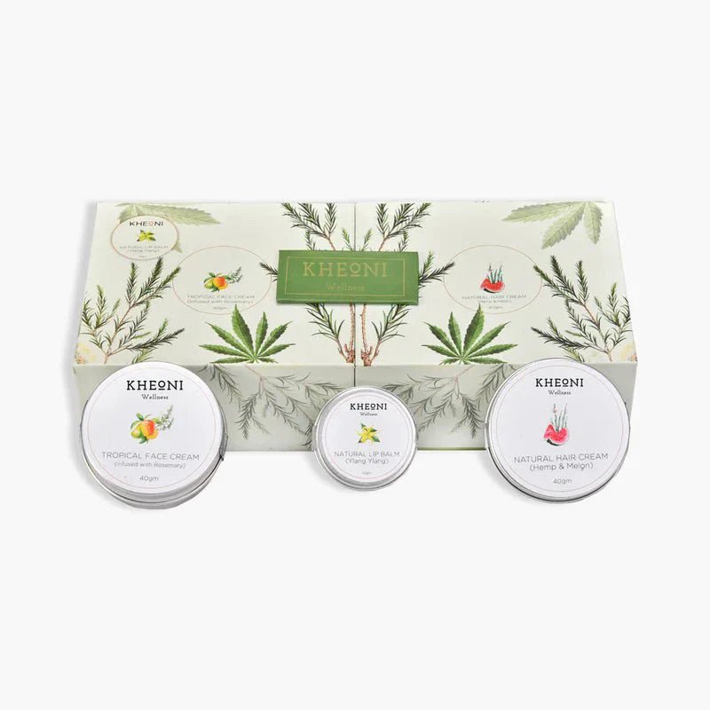Summer Bliss Gifting Trio for Radiant Skin – Gift by Kheoni available on Brown Living™. . SKU: FFACAC003P. Img 5.