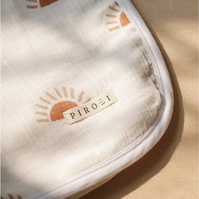 Sunburst Peek - a - boo Hooded Towel – Organic Cotton Bath Wrap – Bath Accessories on Brown Living™. SKU: MM - 01 - 0005. Img 6.