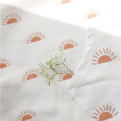 Sunburst Poncho Style Baby Bath Towel – Organic Cotton | Verified Sustainable by Brown Living™