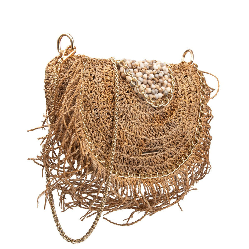 Sunkissed Sling Woven Banana Bag | Verified Sustainable by Brown Living™