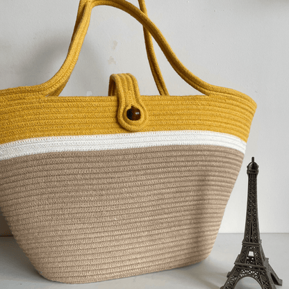 Sunshine Boho Tote Bag | Trendy and Versatile Design | Verified Sustainable by Brown Living™