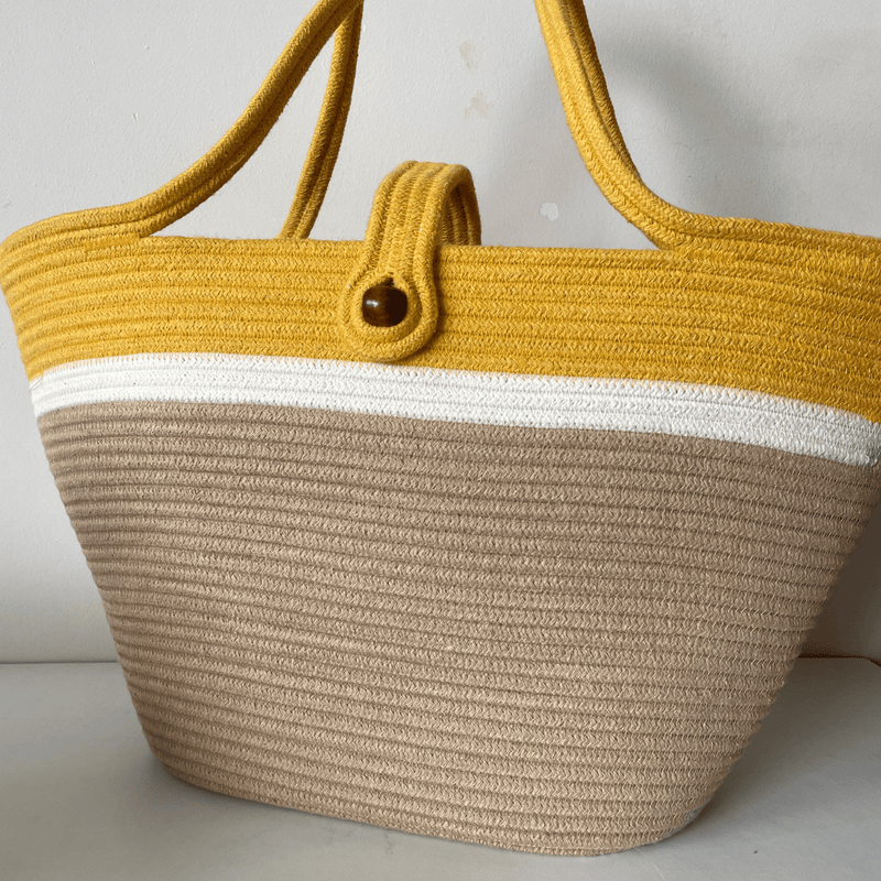 Sunshine Boho Tote Bag | Trendy and Versatile Design | Verified Sustainable by Brown Living™