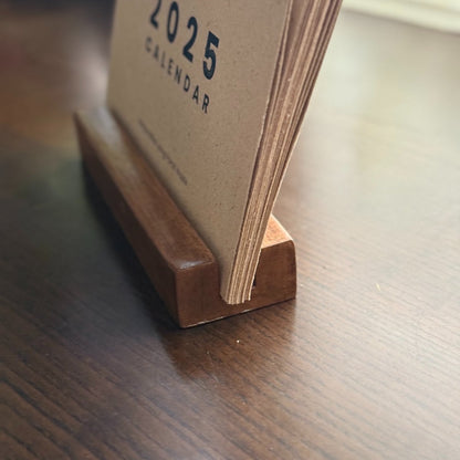 Sustainable Desk calendar 2025 | Verified Sustainable by Brown Living™