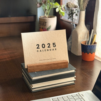 Sustainable Desk calendar 2025 | Verified Sustainable by Brown Living™